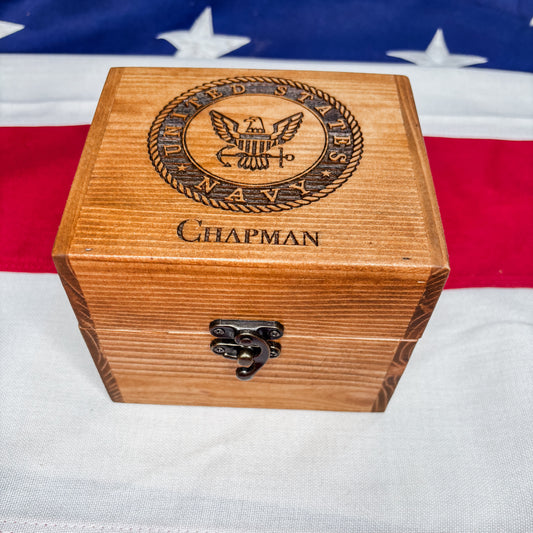 PERSONALIZED MILITARY BOXES