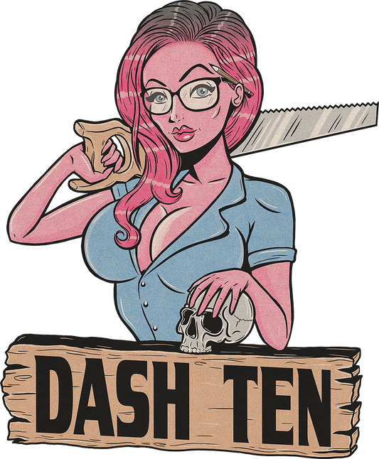 Dash Ten Sticker