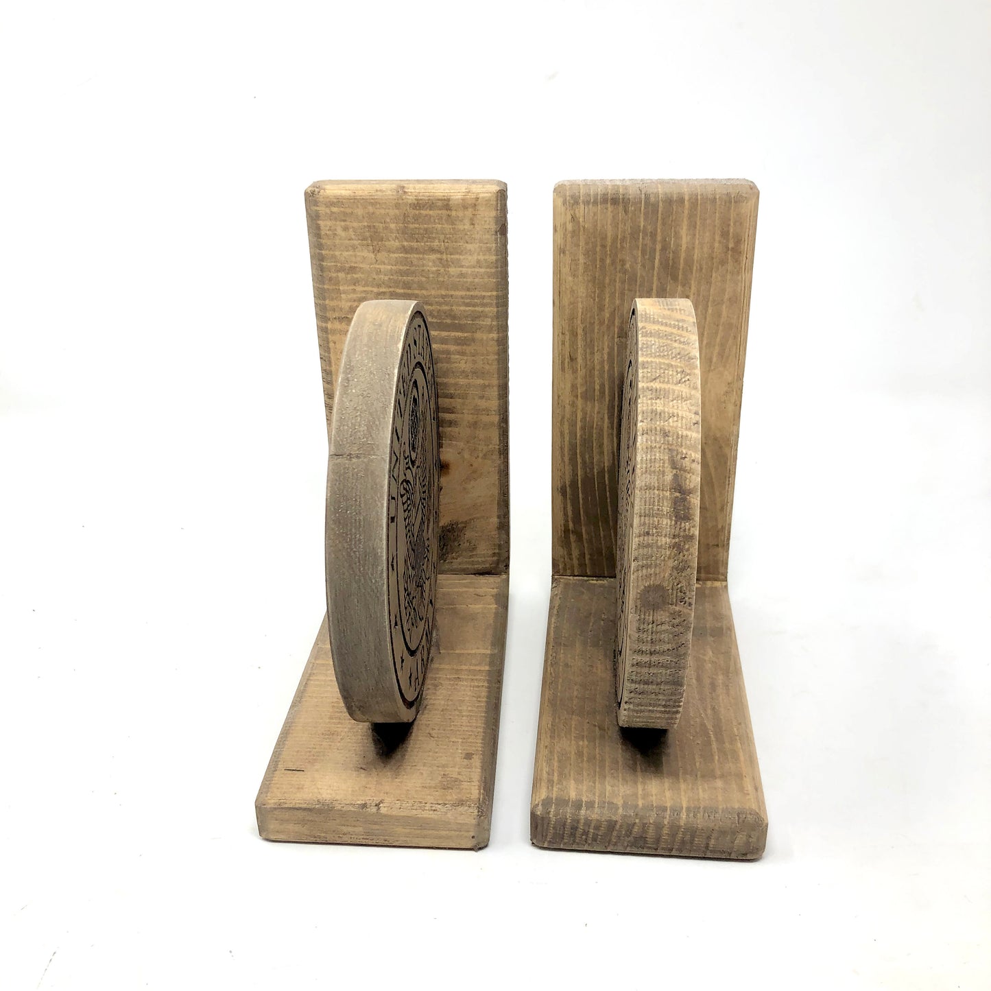 United States Army Bookends Wood Bookends