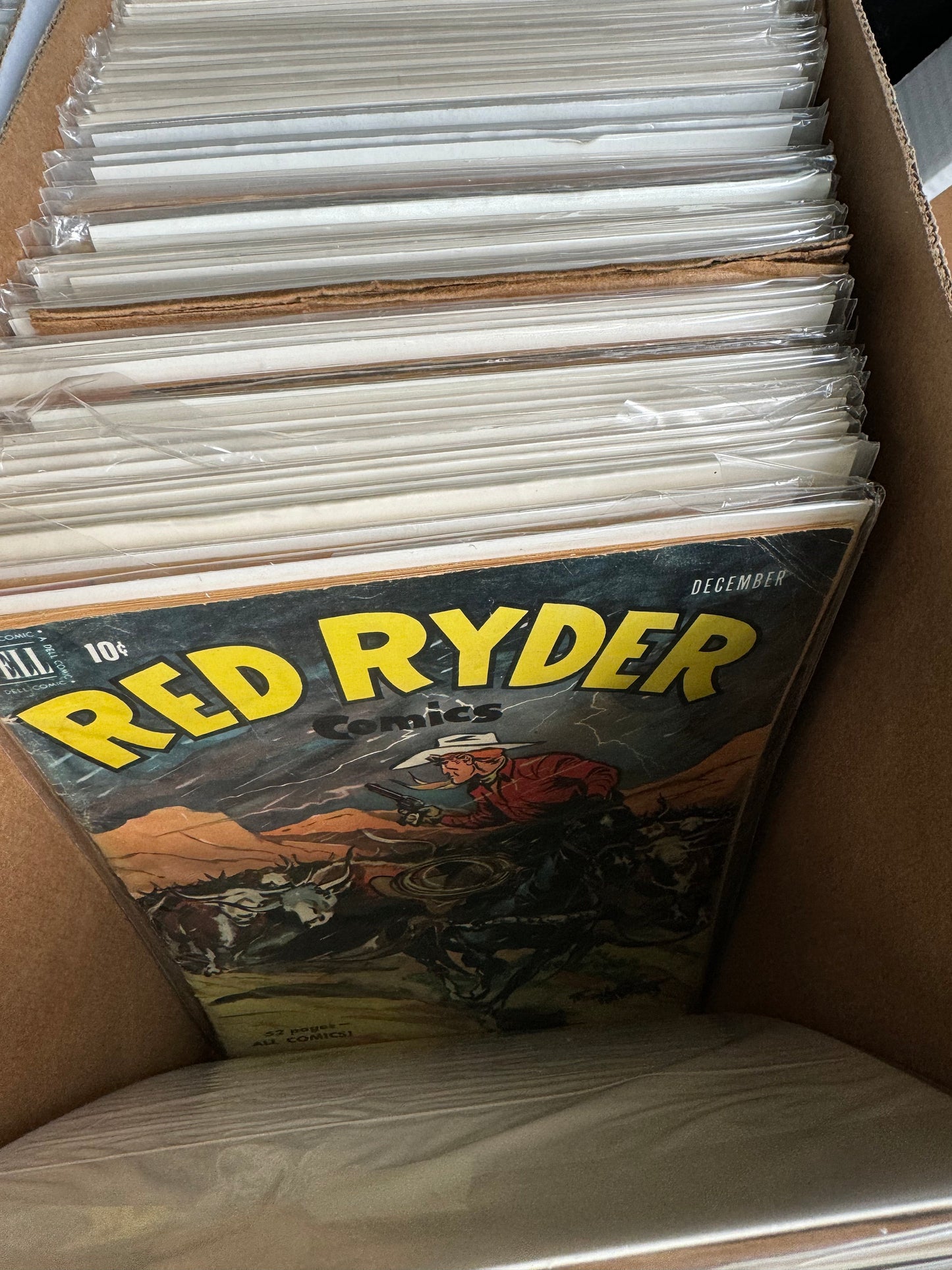HUGE Golden Age Western Comic lot - Red Ryder, Zorro, Billy the Kid, Lone Ranger, and So Many More!
