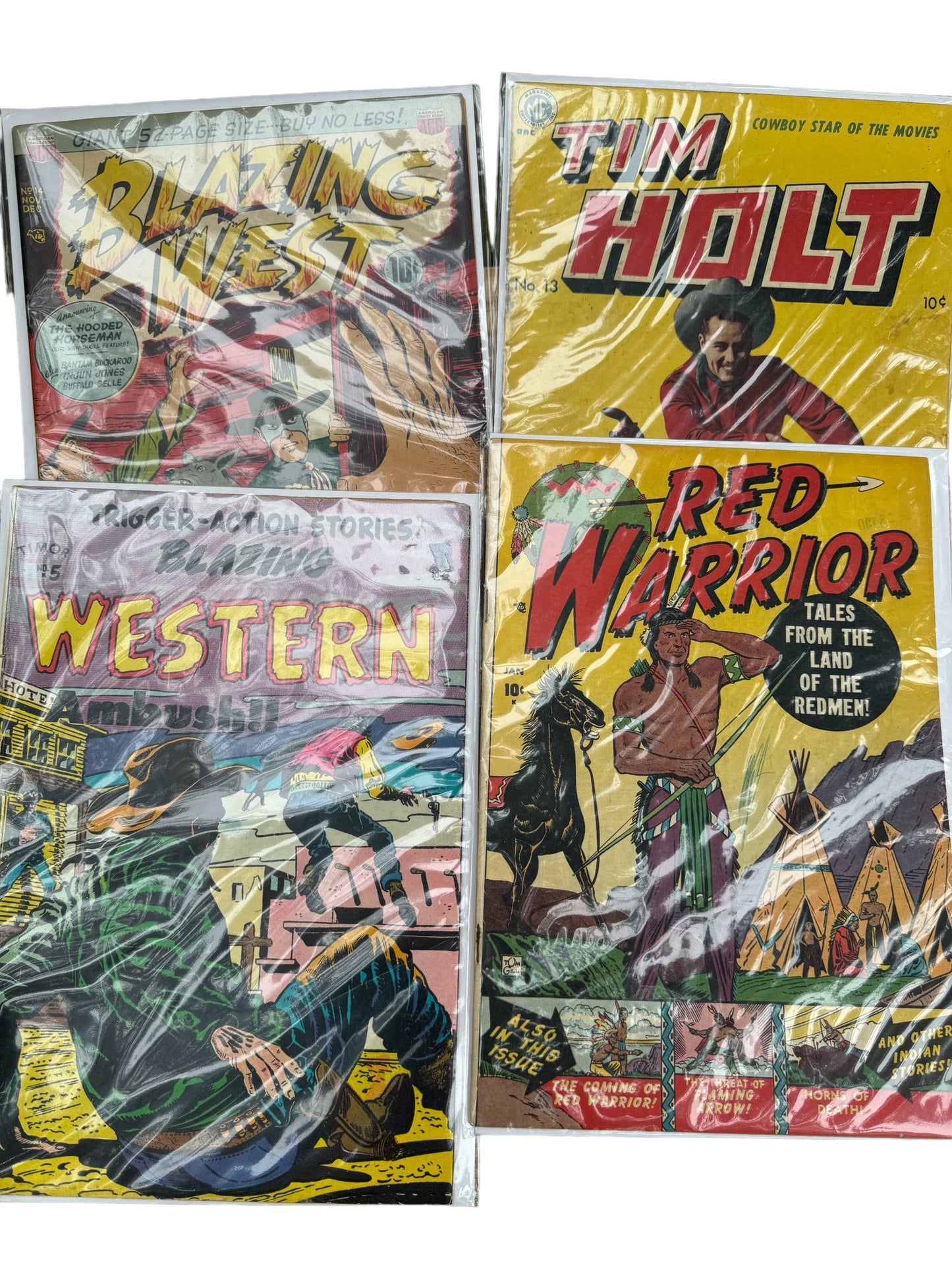 HUGE Golden Age Western Comic lot - Red Ryder, Zorro, Billy the Kid, Lone Ranger, and So Many More!
