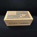 HINGED CUSTOM FLAG BOX