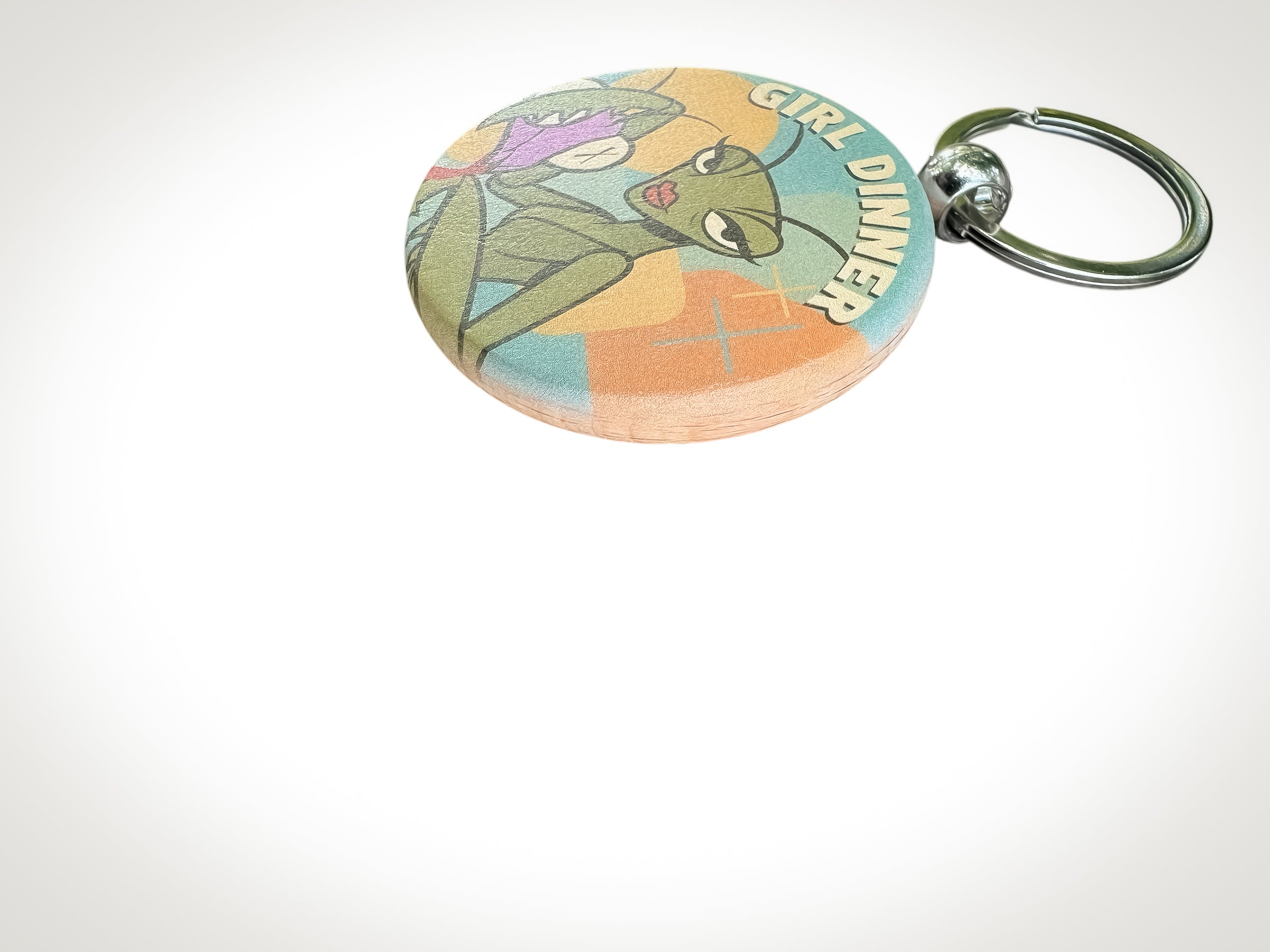 Girl Dinner Mantis Keychain