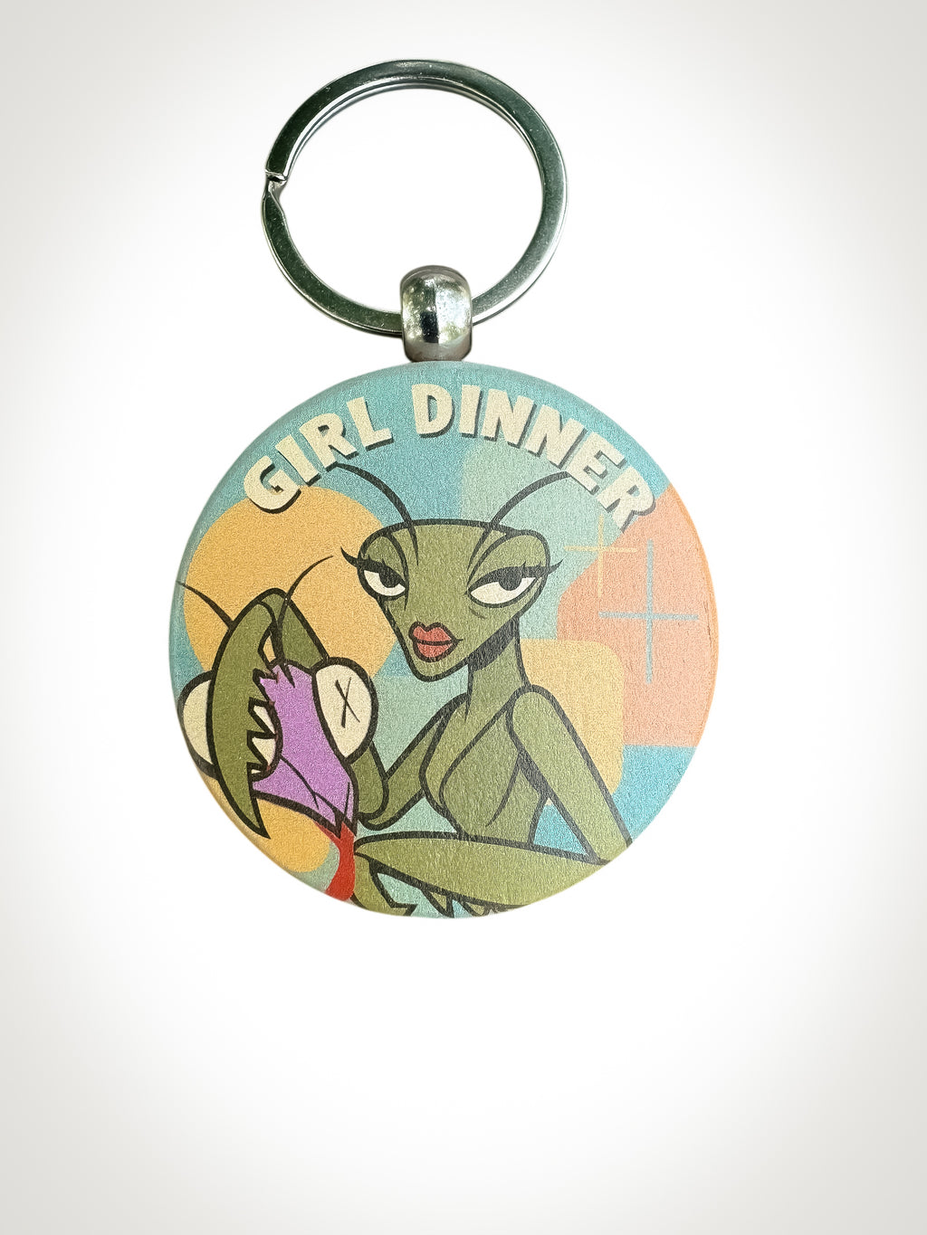 Girl Dinner Mantis Keychain
