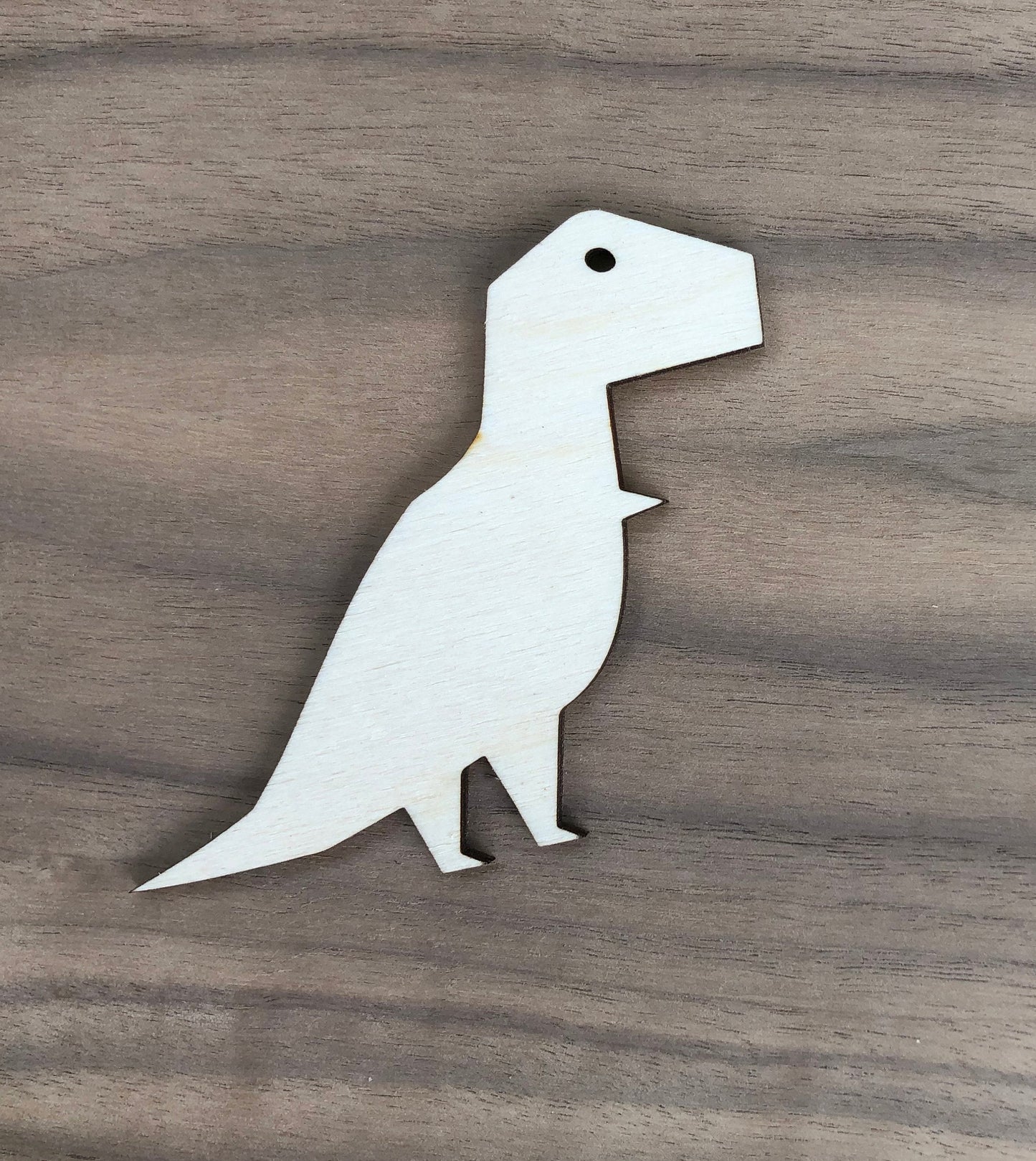 Mid Century Modern T-Rex Dinosaur Cutout - Wood MCM Craft cutout